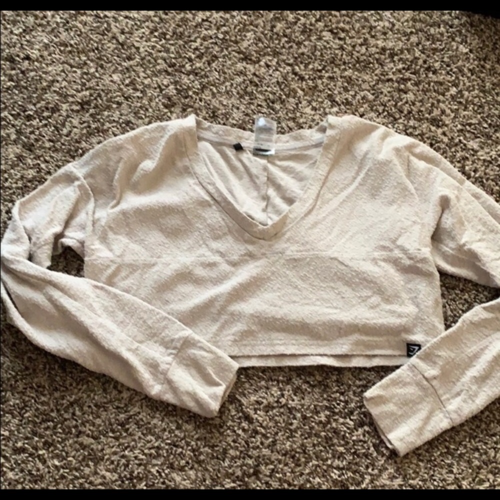 Neutral Gymshark Crop